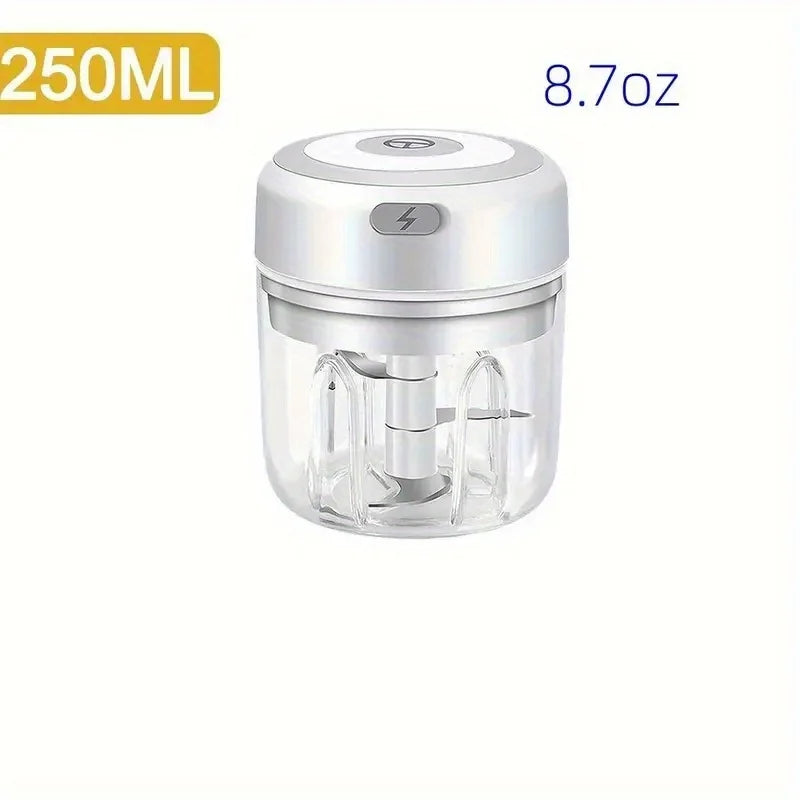 Durable Mini Garlic Chopper USB Meat Grinder