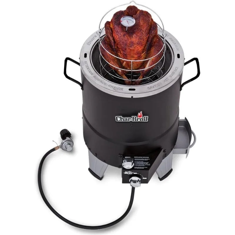 Char-Broil The Big Easy TRU-Infrared Oil-Less Turkey Fryer, 21.1"D x 21.1"W x 24.5"H