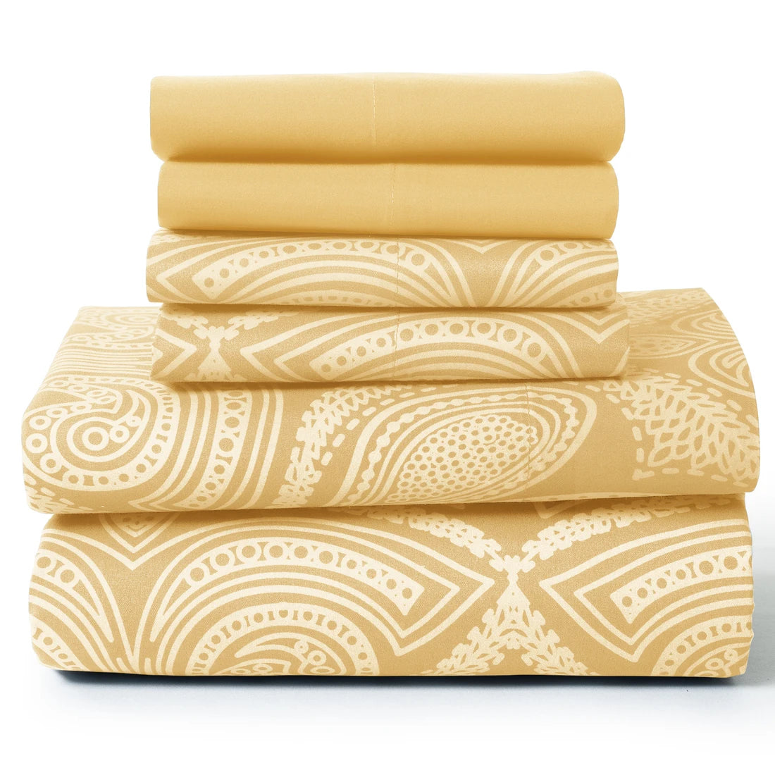Lux Decor 6Pc Paisley Sheet Set