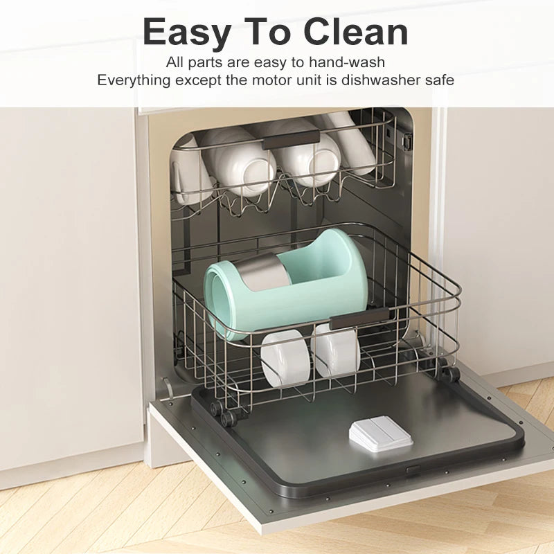 Crownful Shaved Ice Machine Mini Ice Crusher Electric Shaved Ice Milkshake Maker Household Portable Small Hail Machine with Cups