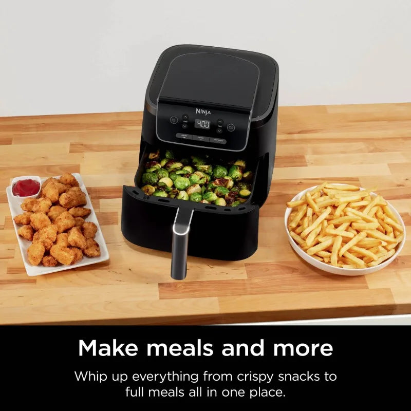 Ninja Pro XL 5 qt Air Fryer, Black - Automatic Shutoff