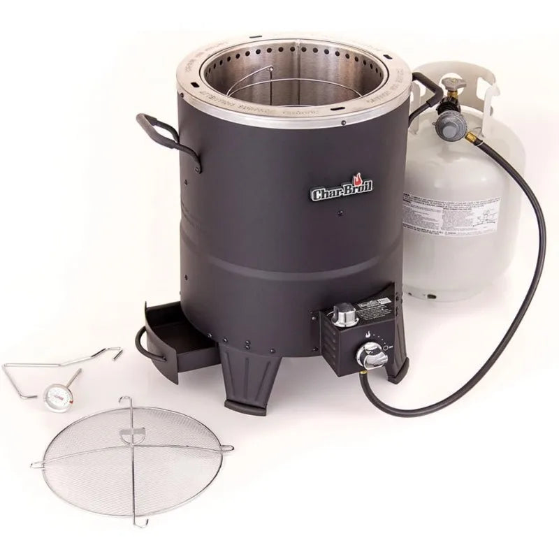 Char-Broil The Big Easy TRU-Infrared Oil-Less Turkey Fryer, 21.1"D x 21.1"W x 24.5"H