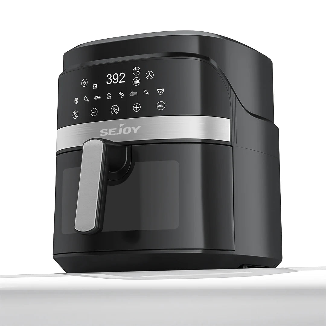 Air fryer 8-in-1,6L  Electric Hot fryer Oven Oilless Cooker,Roast, Bake, Plus Bake, Dehydrate, and Keep Food Warm, 120V