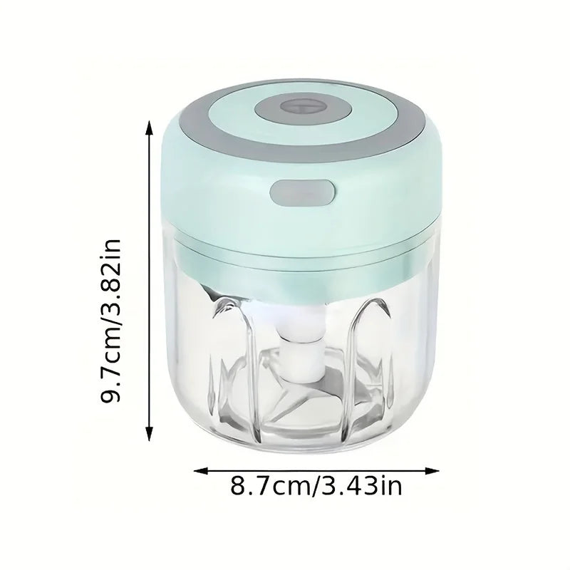 Durable Mini Garlic Chopper USB Meat Grinder