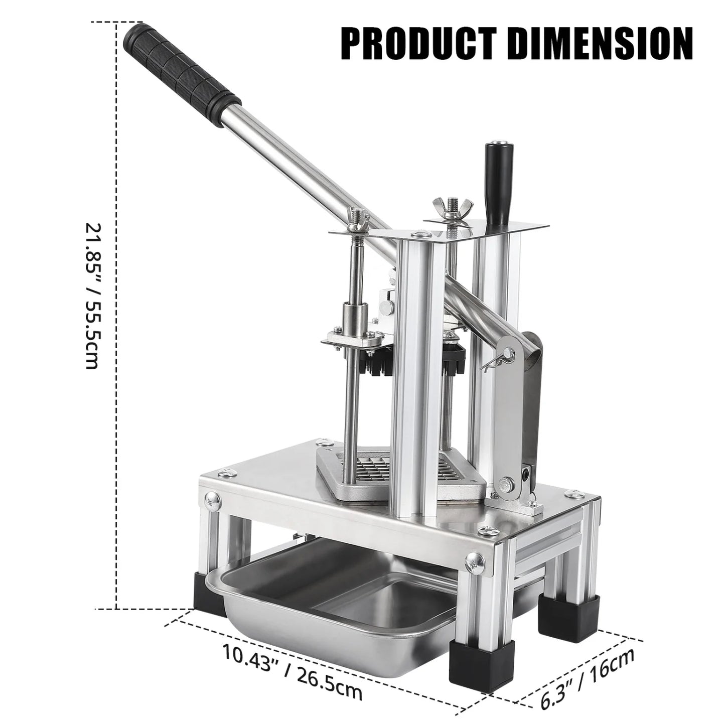 Stainless Steel French Fry Cutter